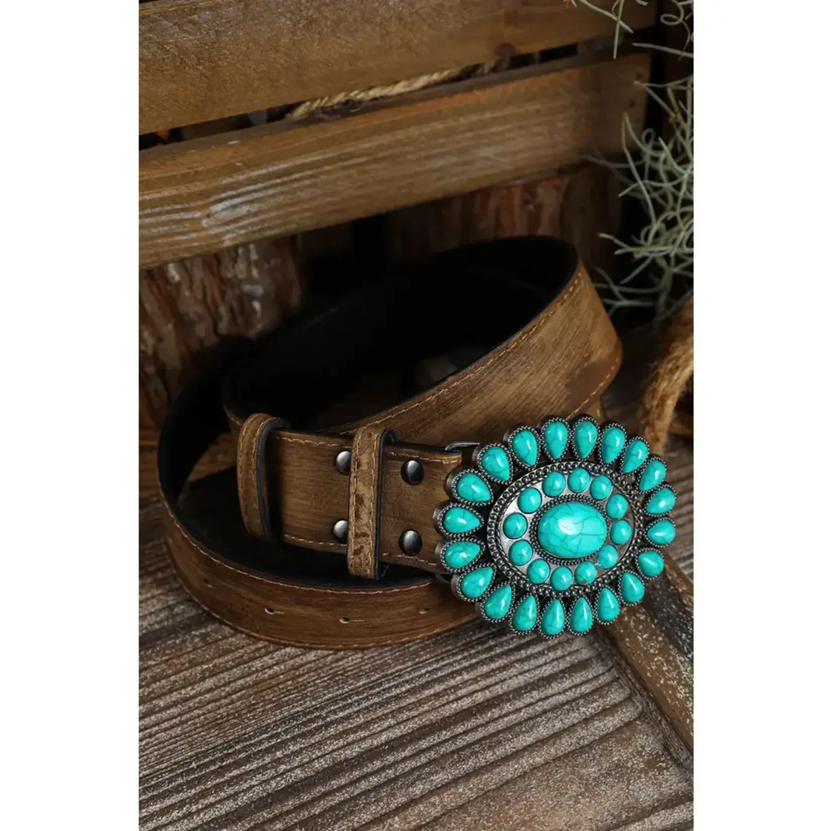 Retro Turquoise Belt