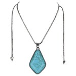 Justin Turquoise Teardrop