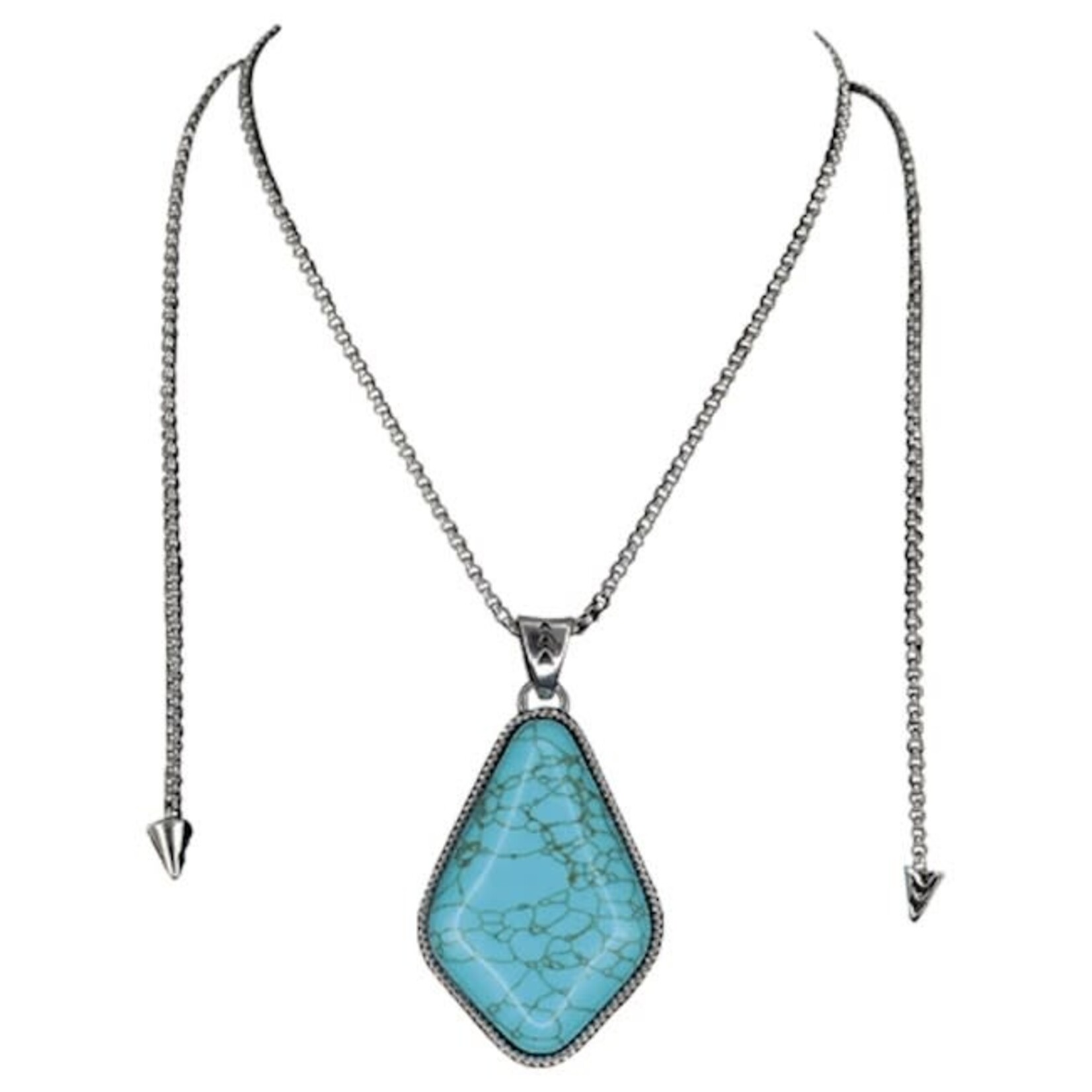 Justin Turquoise Teardrop