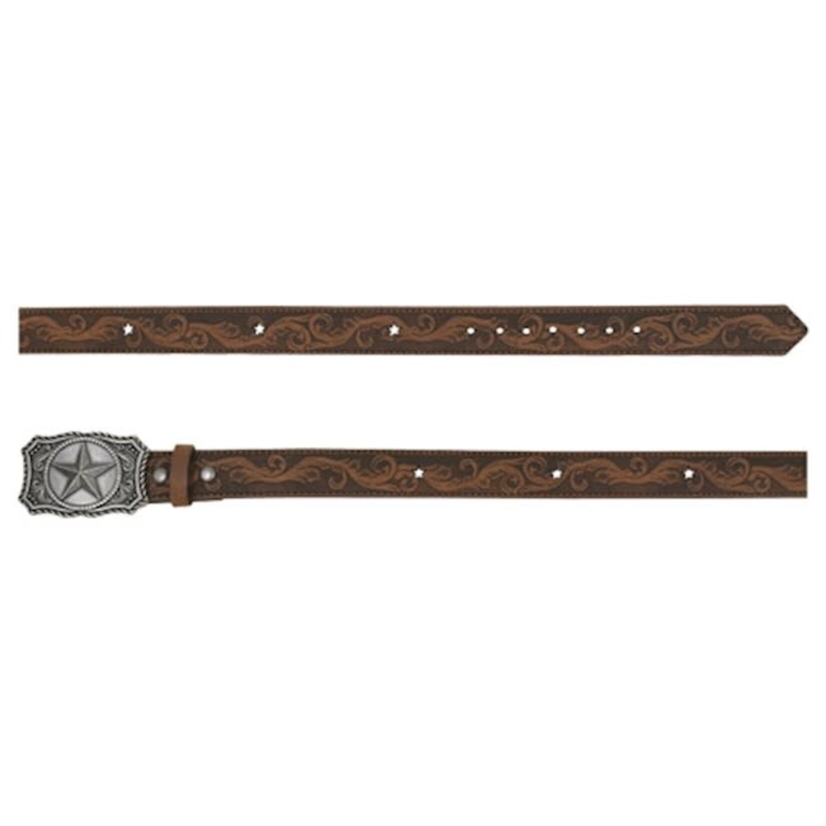 Ace Arena Boy's Embossed W/Star Buckle