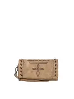 Embroidered Stitch Wallet