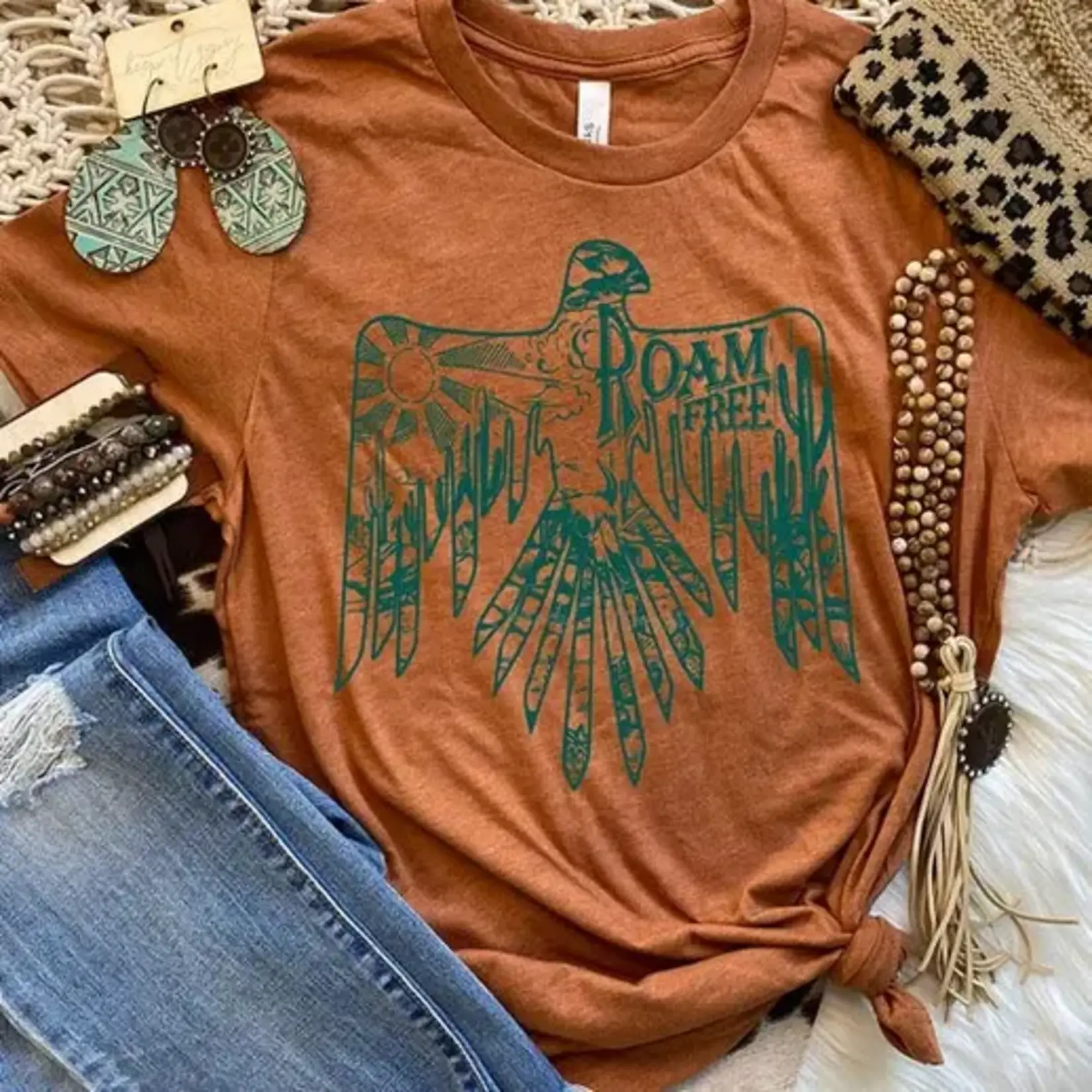 Turquoise ThunderBIrd Tee