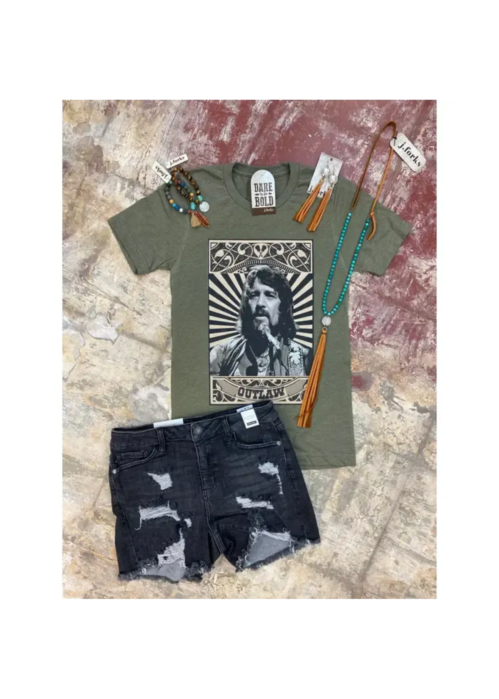 Outlaw Waylon Tee