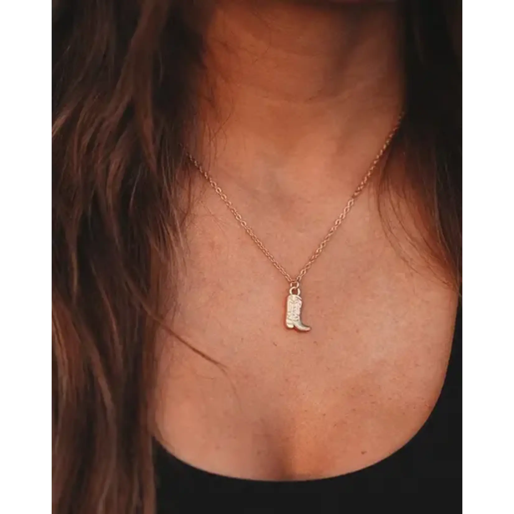 Boot Necklace