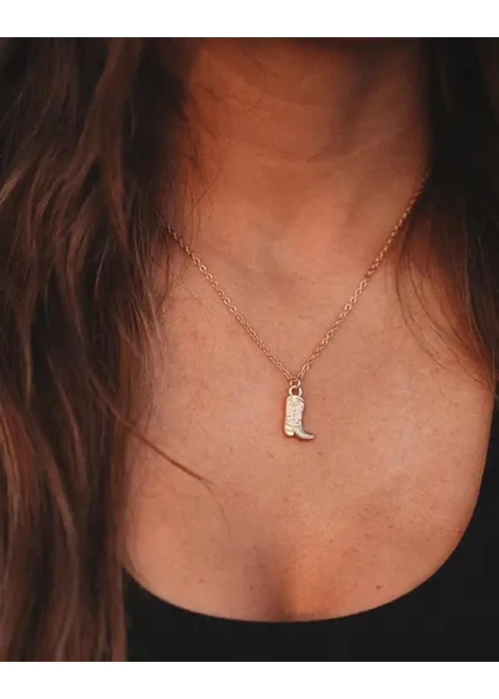 Boot Necklace
