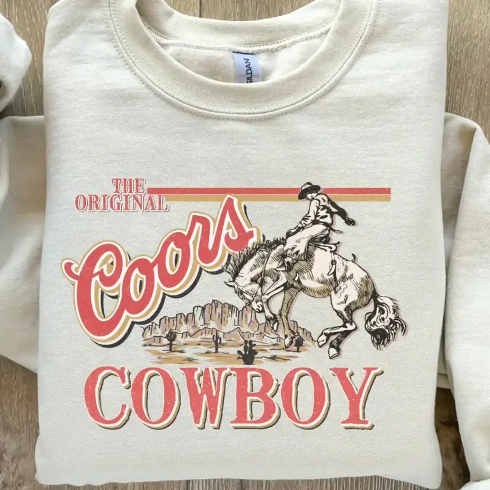 Coors Cowboy Crewneck