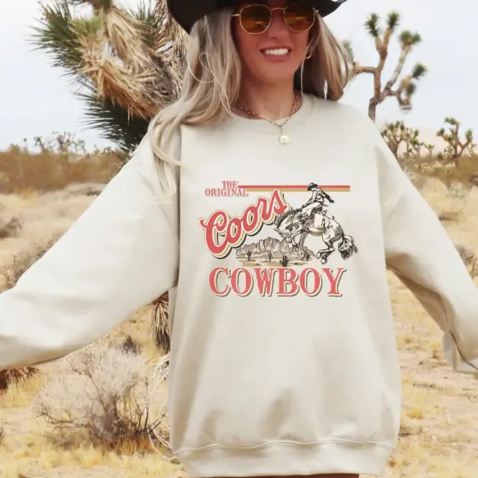 Coors Cowboy Crewneck