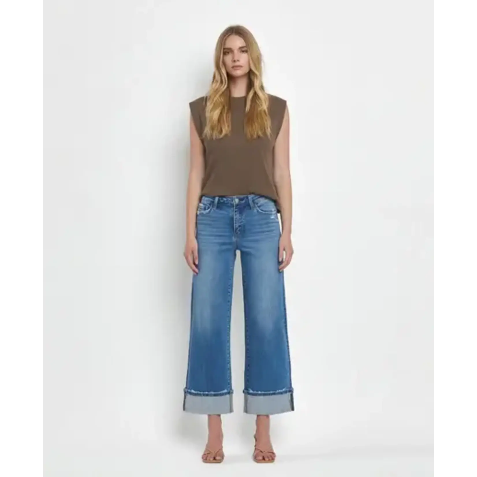 Landie High Rise Wide Cuff