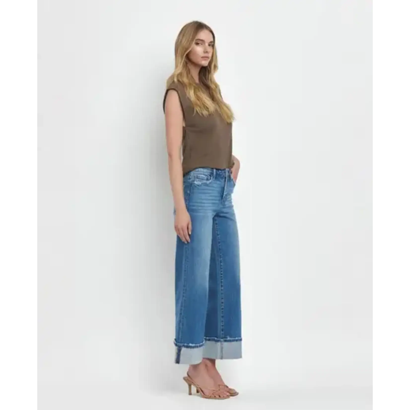 Landie High Rise Wide Cuff