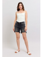 Judy Blue 2 Button Dad Shorts