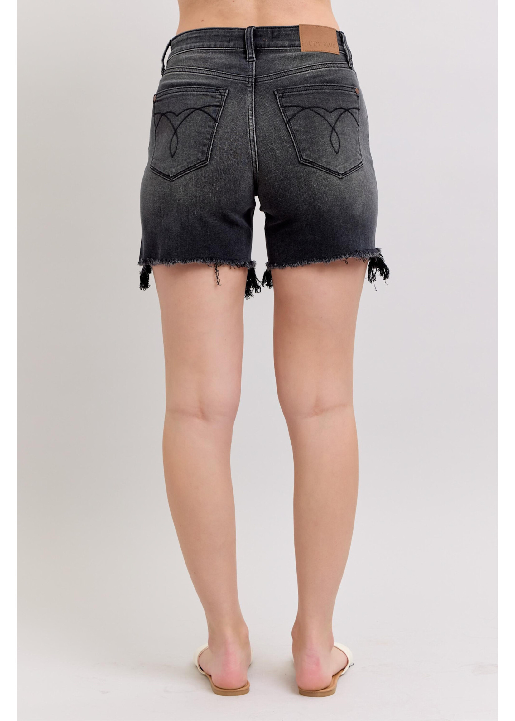 Judy Blue 2 Button Dad Shorts