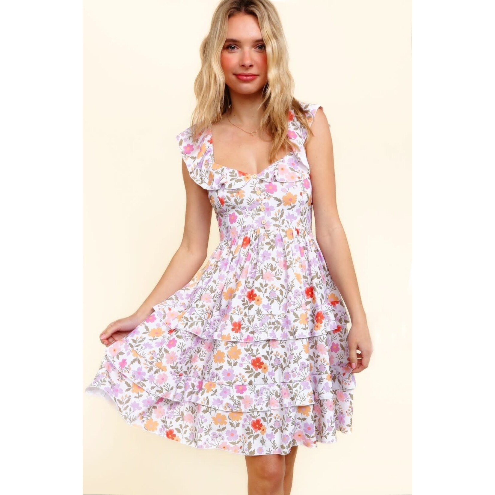 Sonya Sweetheart Neck Ruffle