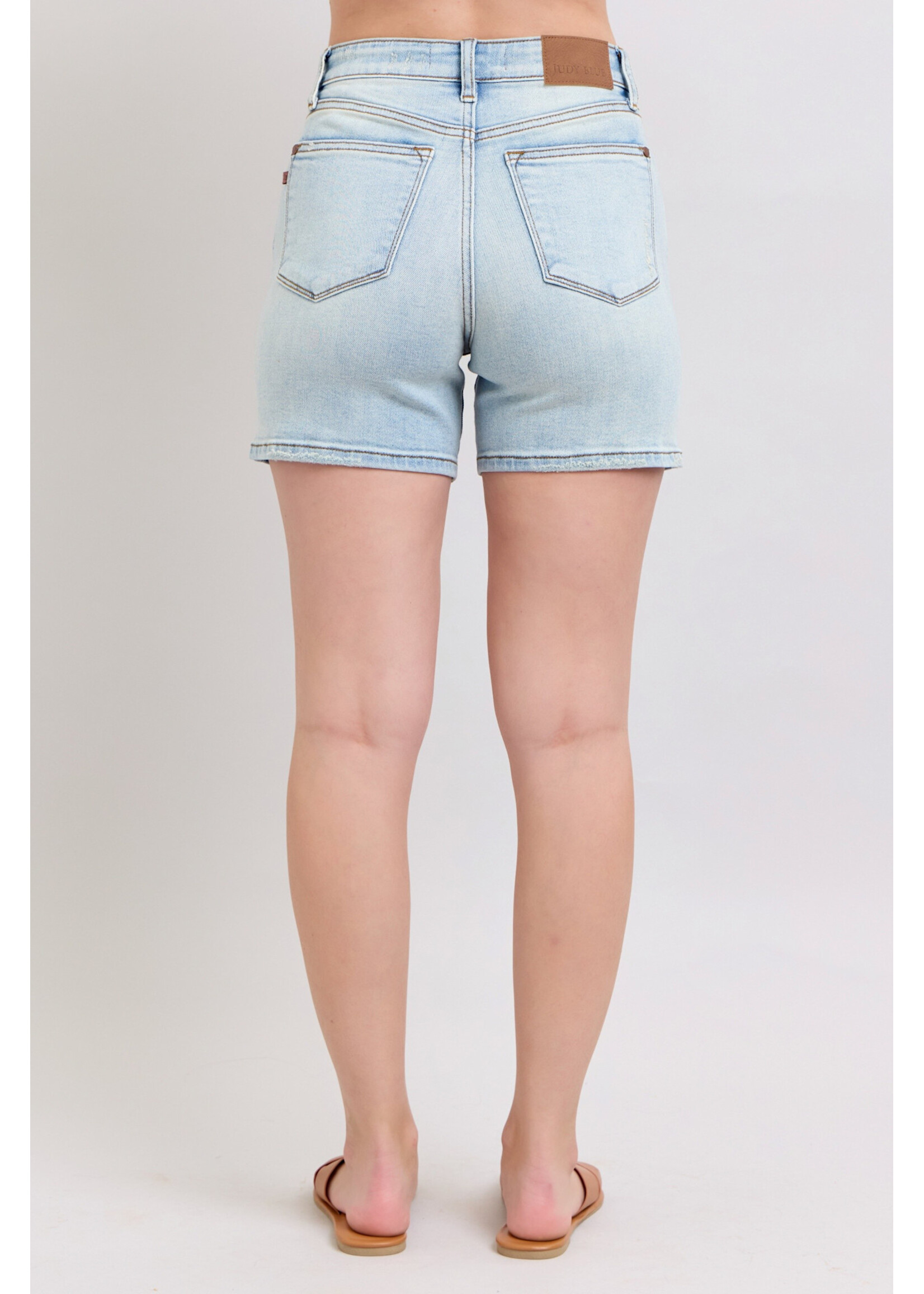 2 Button Mid Length Dad Shorts