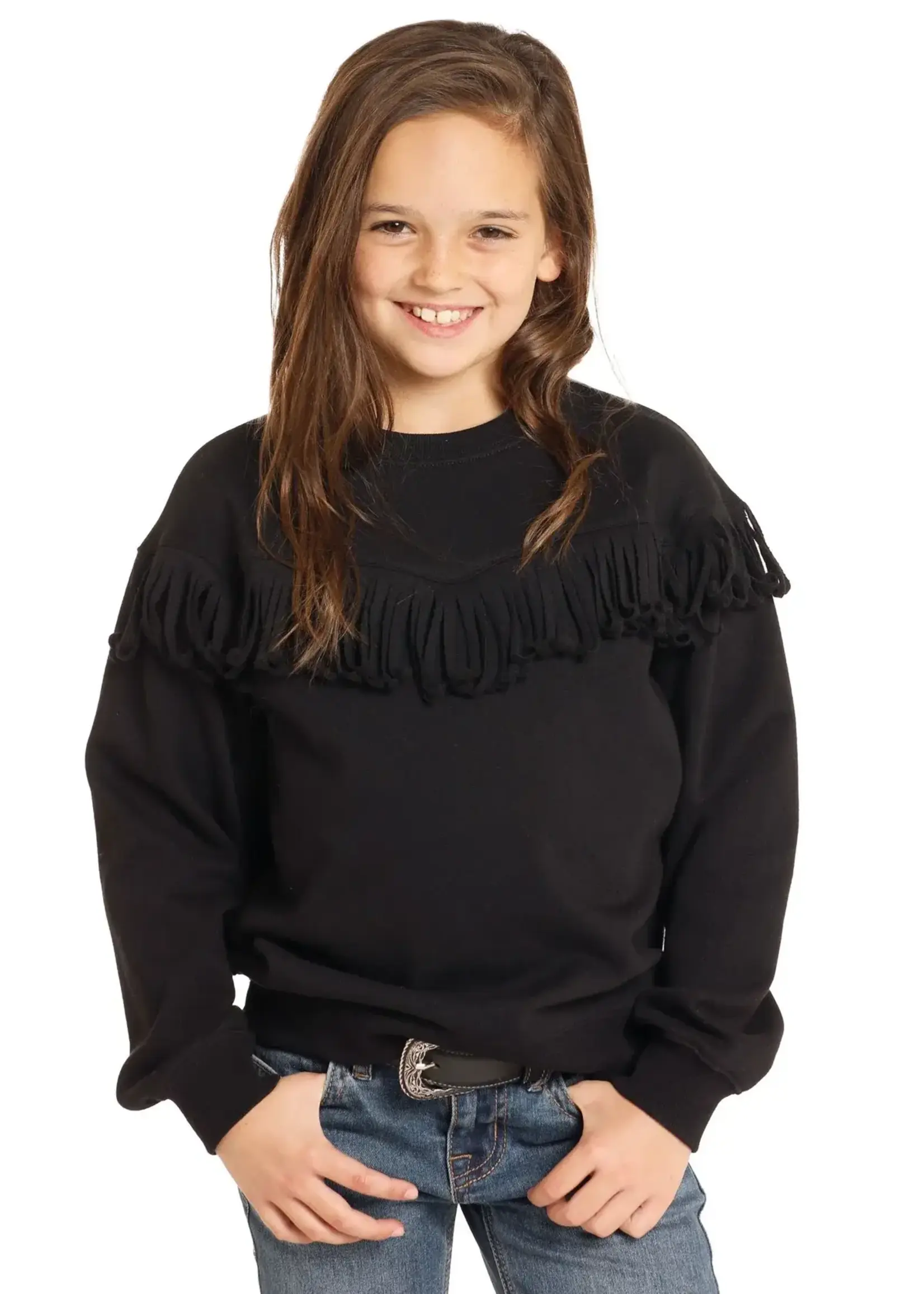 Pullover With Fringe
