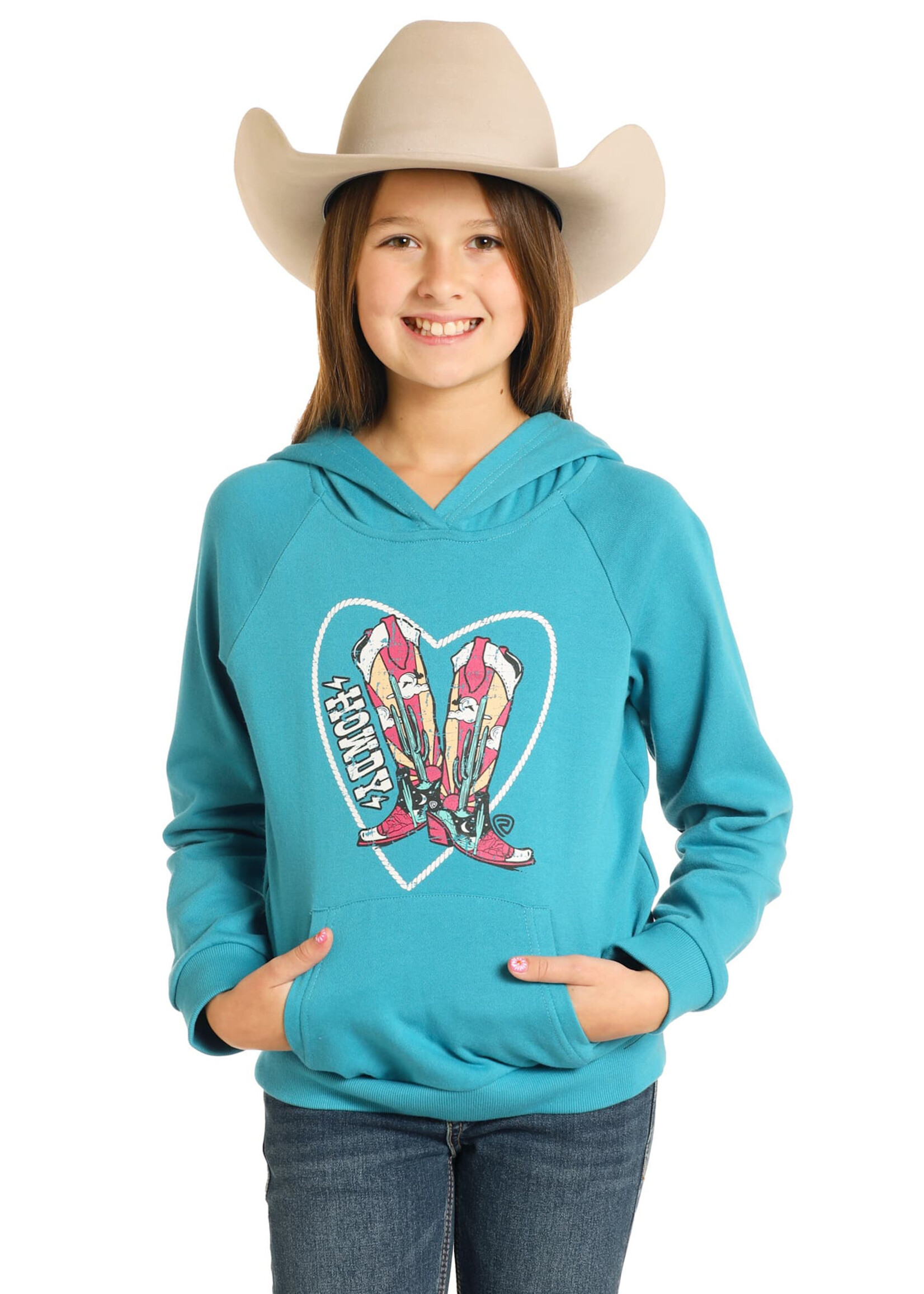 Pink Boots Hoodie