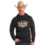 Graphic Skull Aztec Hoodie