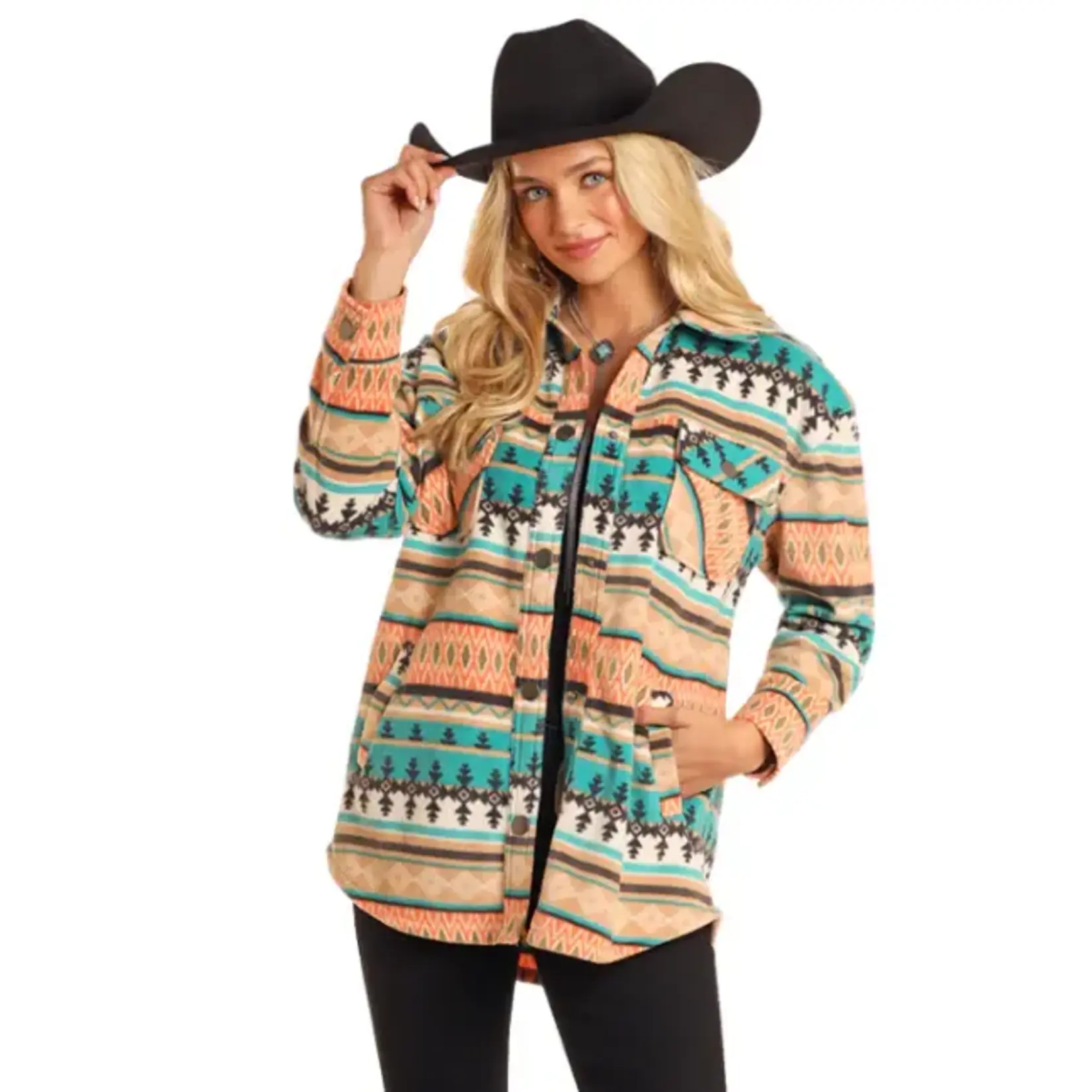 Aztec Fleece Shacket