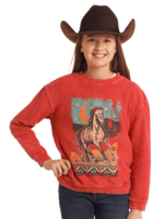 Girl's Horse Pullover