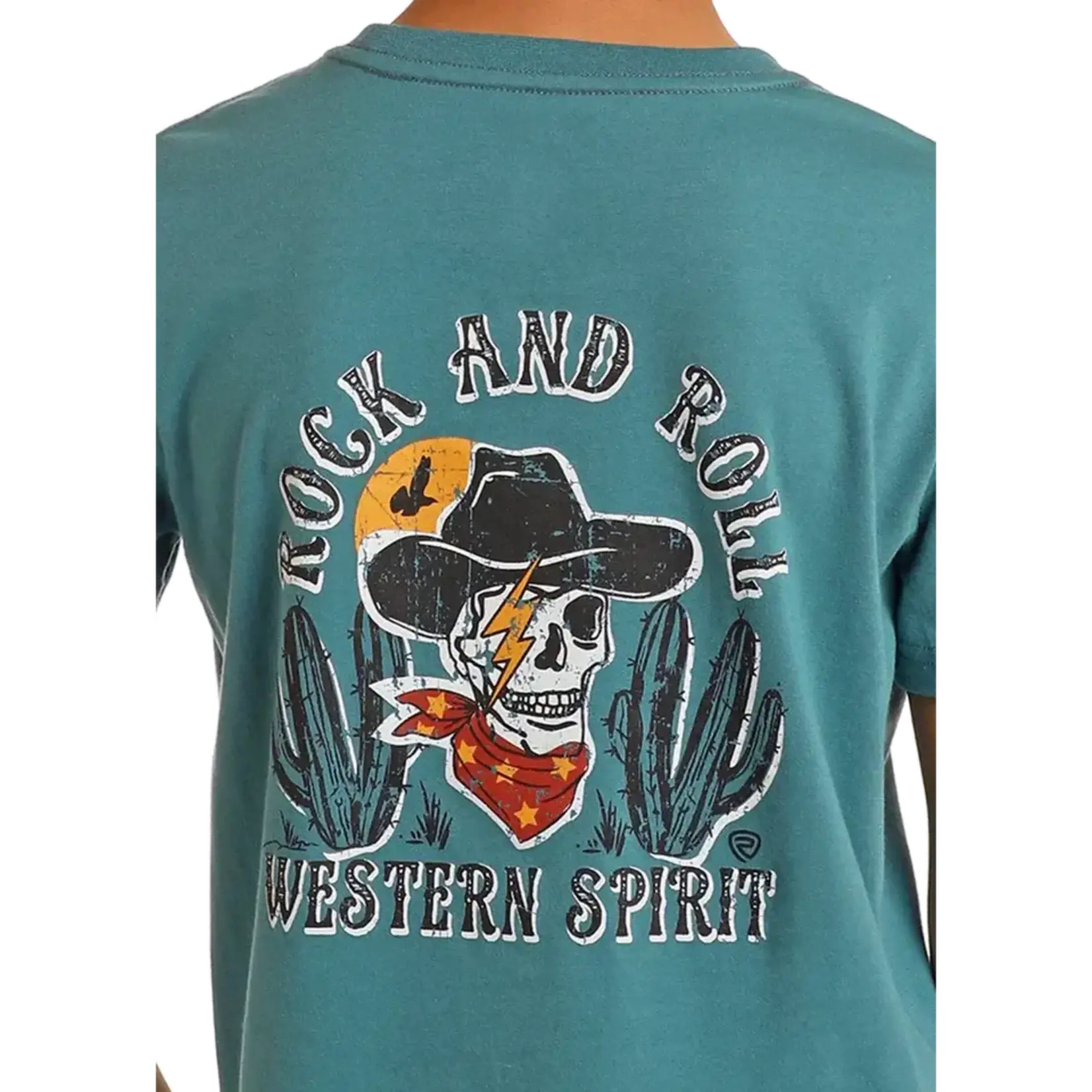 Boy's Graphic Skull Tee