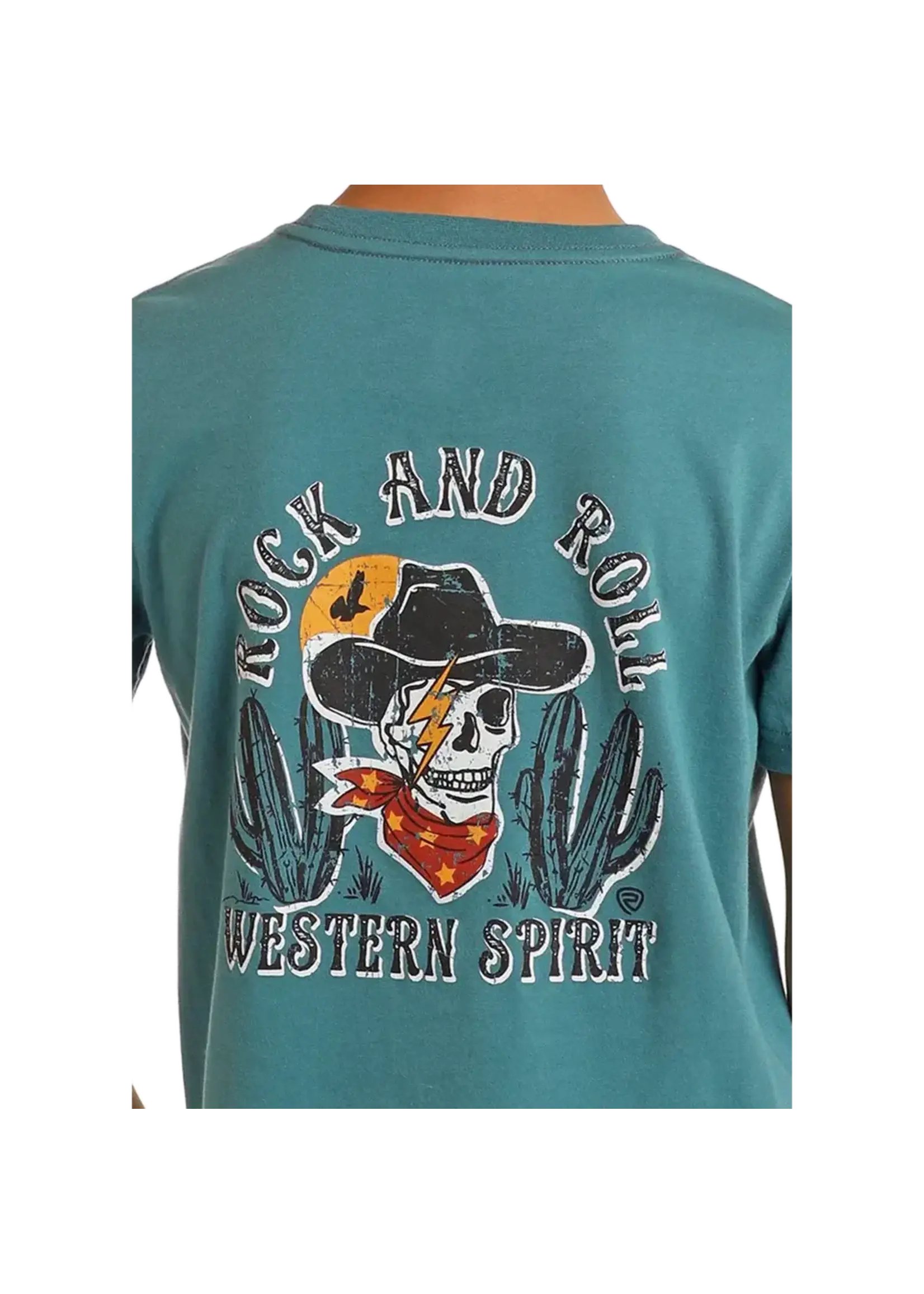 Boy's Graphic Skull Tee