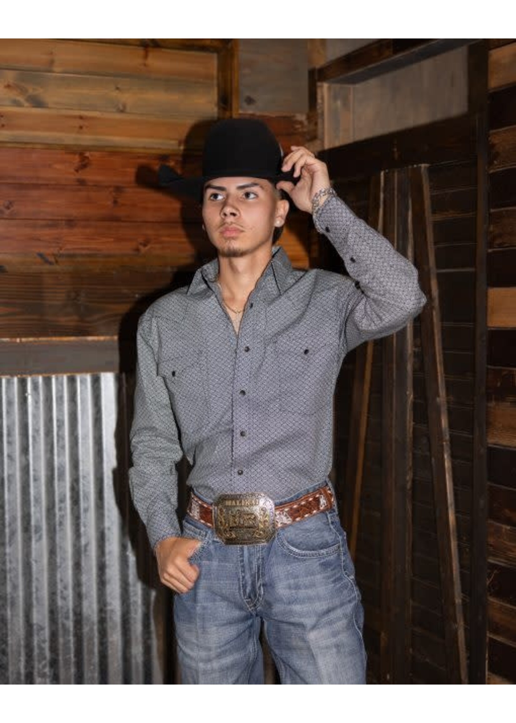 Aztec Diamond Long Sleeve Shirt