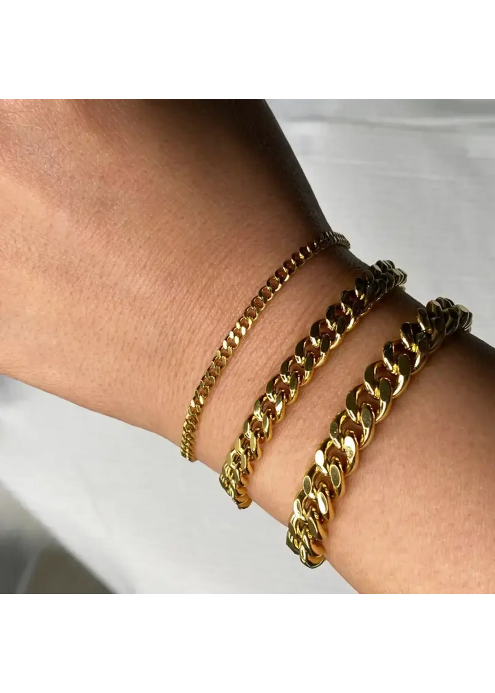 Stylish Cuban Chain Bracelet