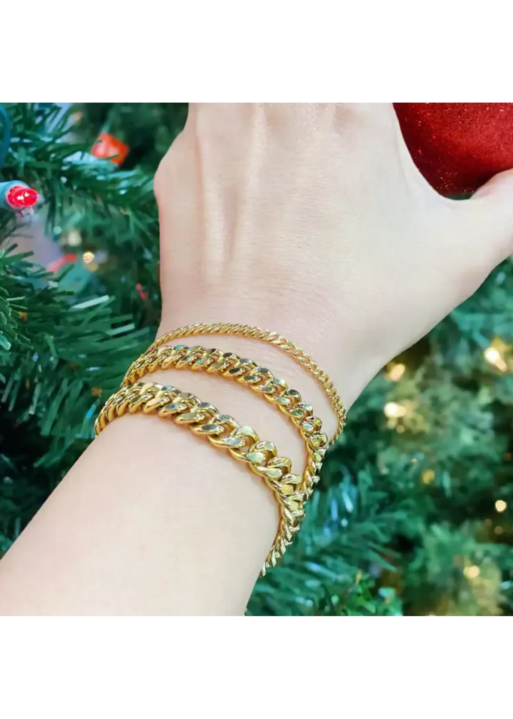 Stylish Cuban Chain Bracelet