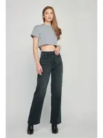 Hidden Jeans Black High Rise 31" Inseam Dad Jean
