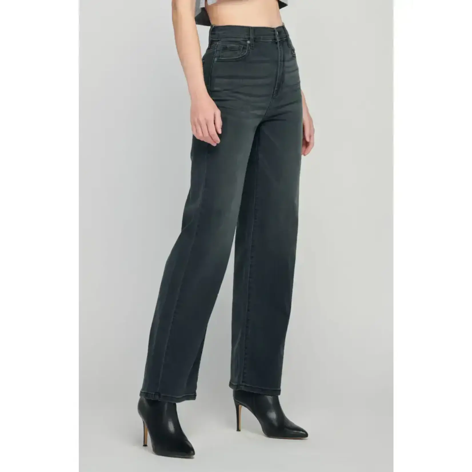 Hidden Jeans Black High Rise 31" Inseam Dad Jean