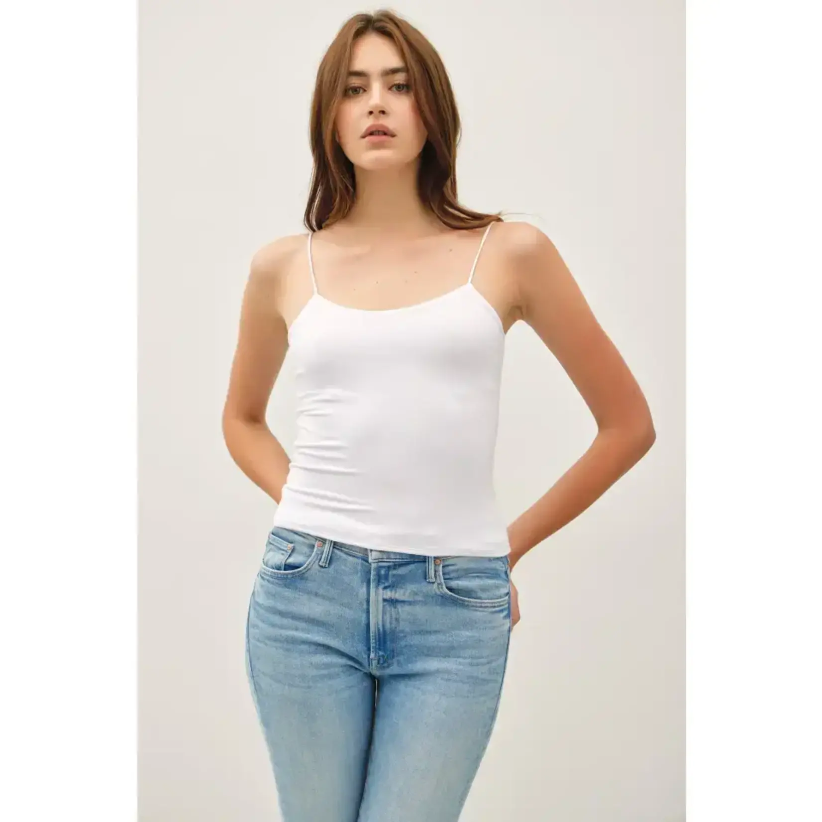 Spaghetti Strap Crop Tank