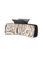 Leather Solid Color Clip