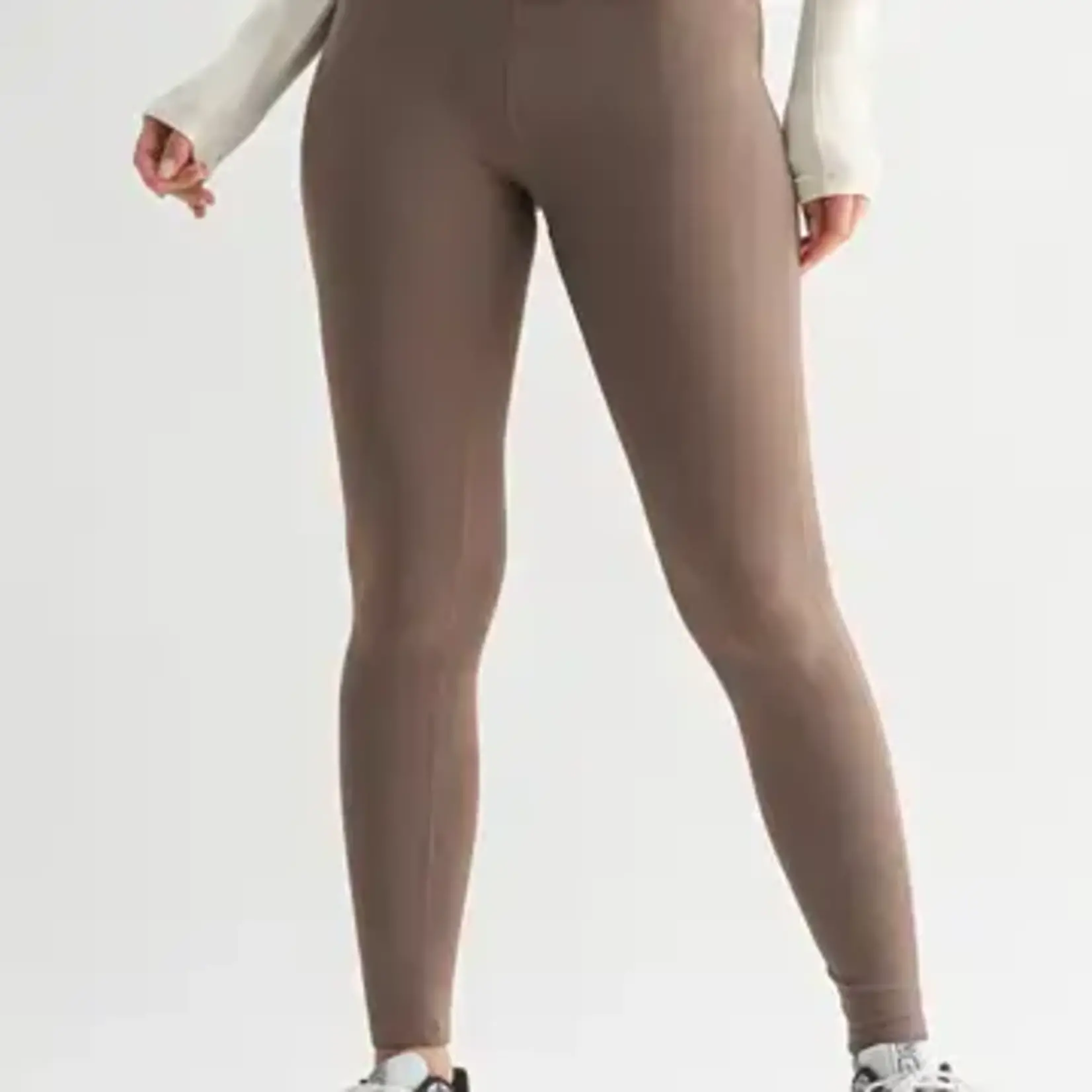 Jacquard Ribbed High Waist
