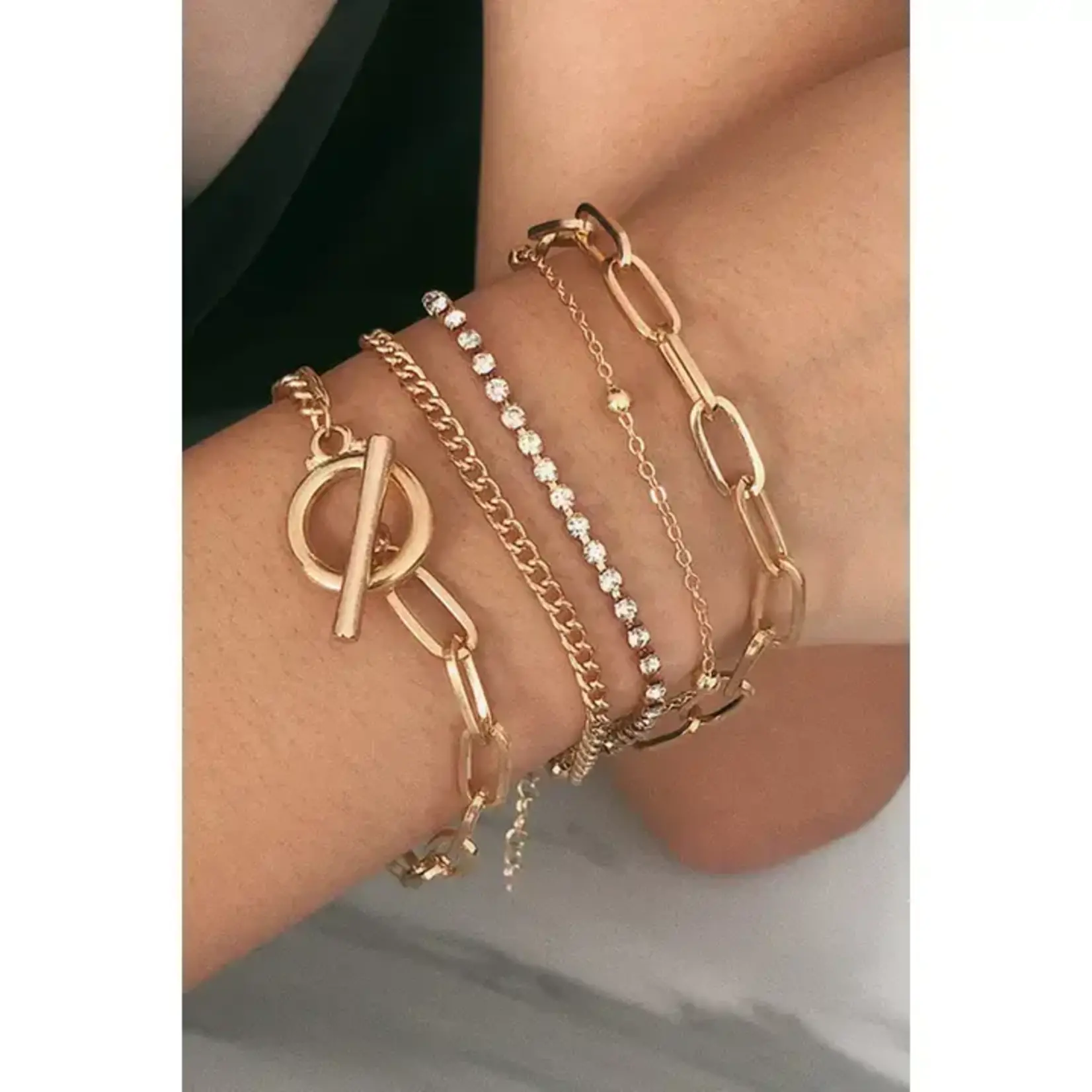 Multi Layer Rhinestone Set