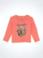 Wrangler Little Girl's Western Graphic LS