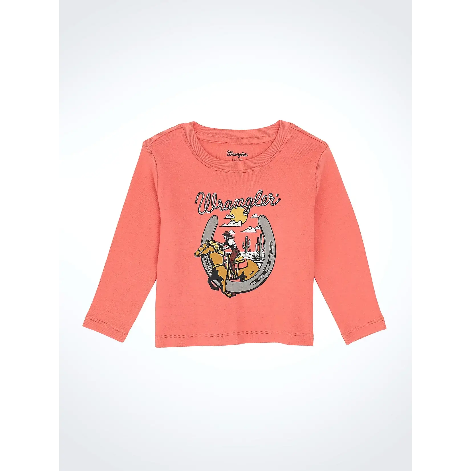 Wrangler Little Girl's Western Graphic LS
