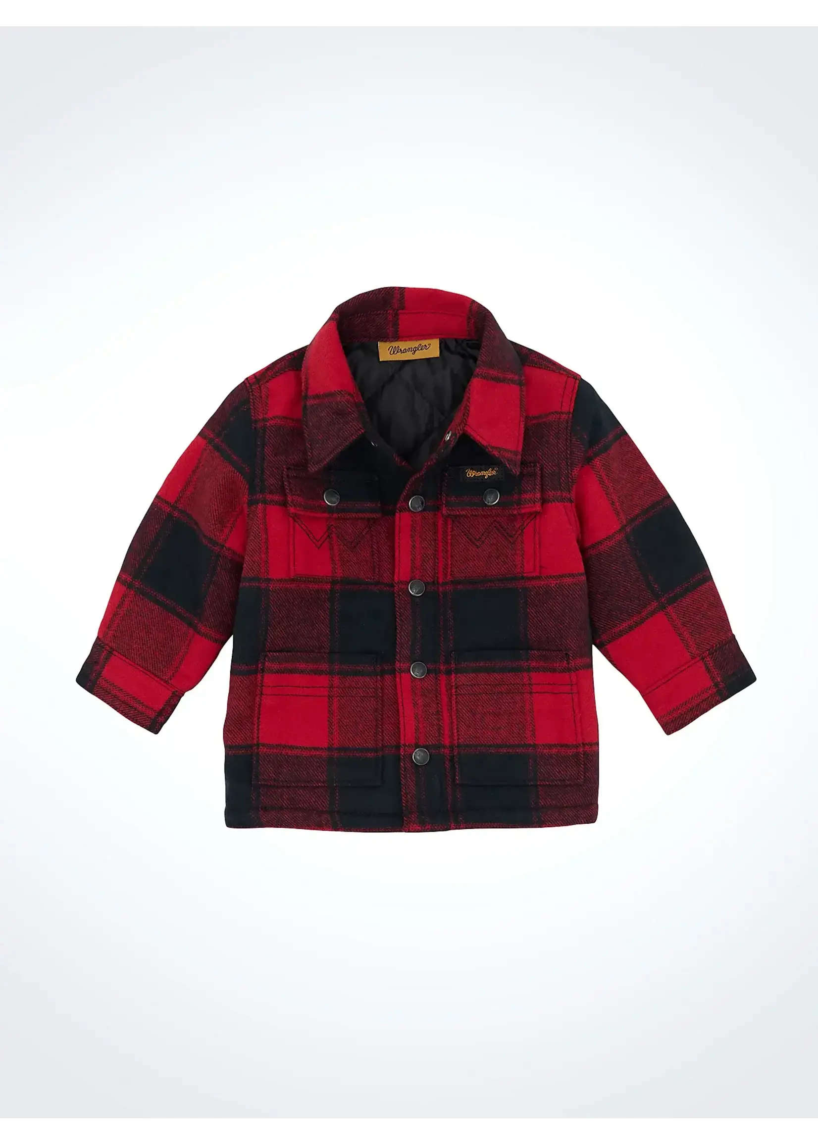 Wrangler Little Boy's Wrangler Quilt Lined Flannel Shirt Jacket