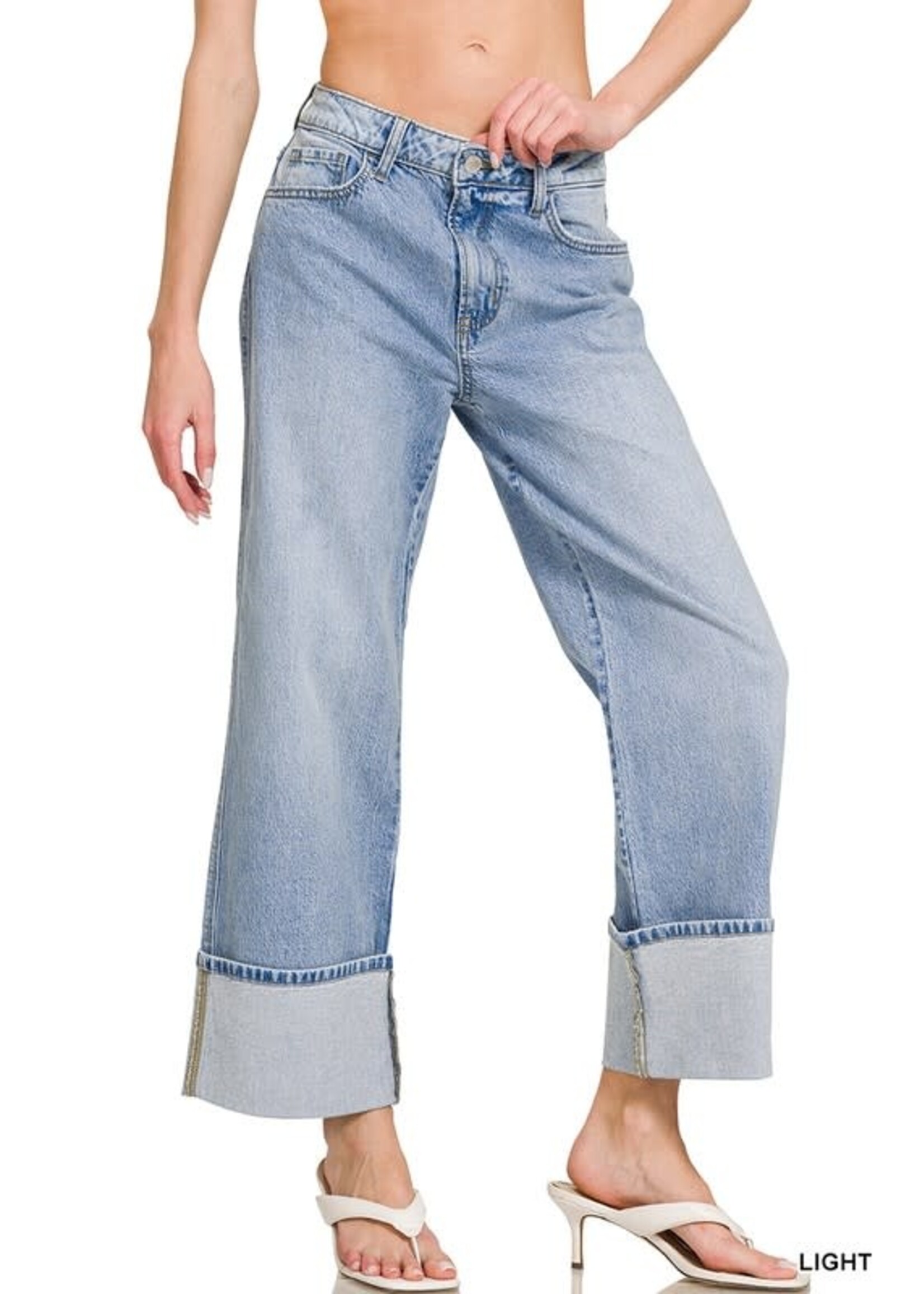 Remmi High Rise Cuffed
