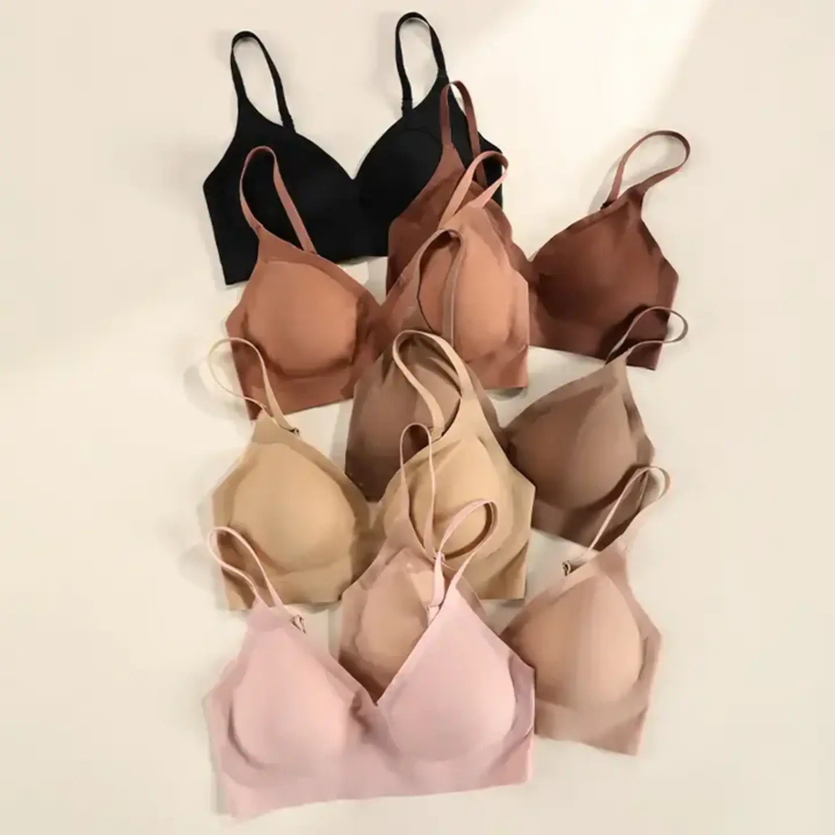 Seamless Steel Rimless Bra