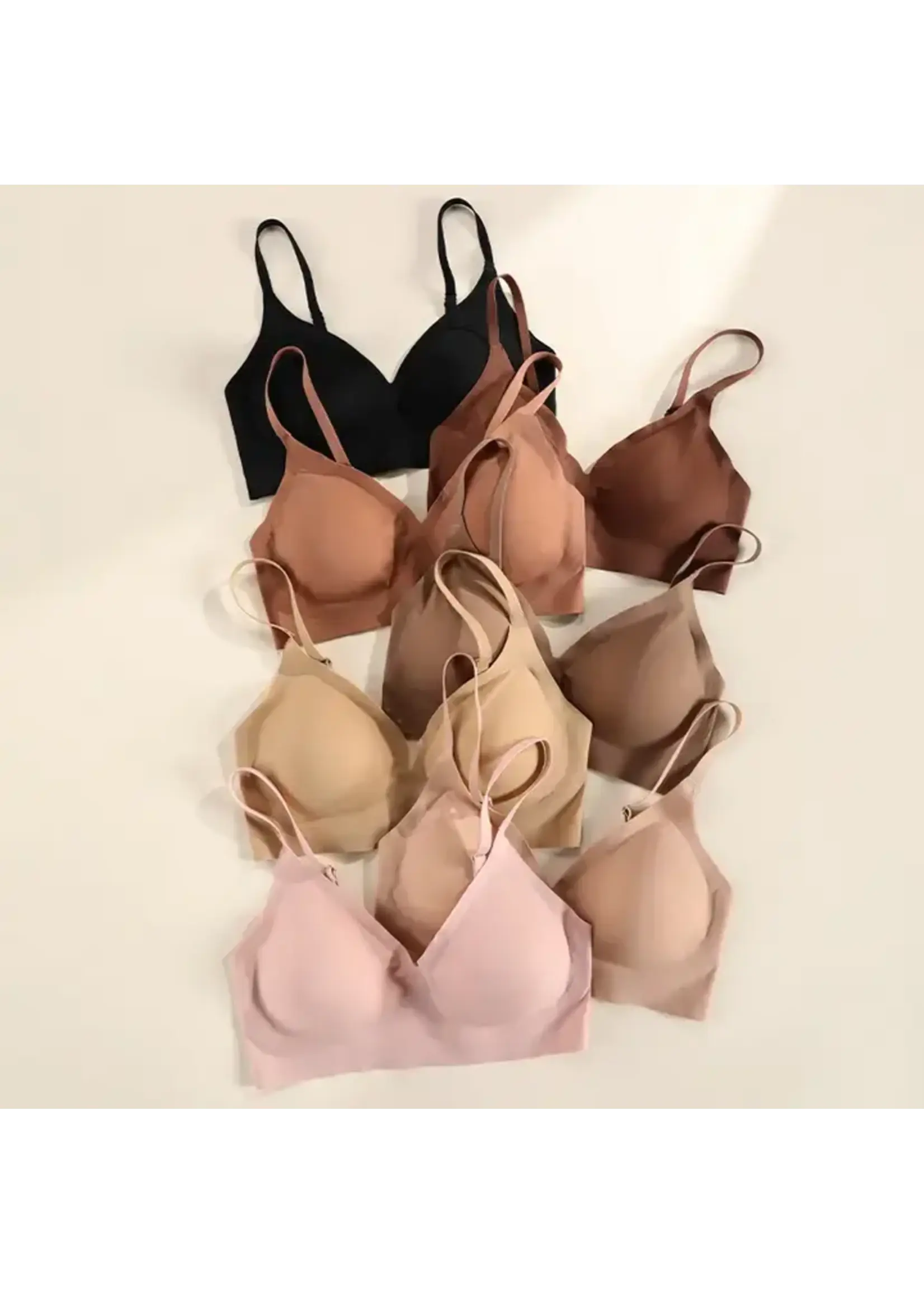 Seamless Steel Rimless Bra