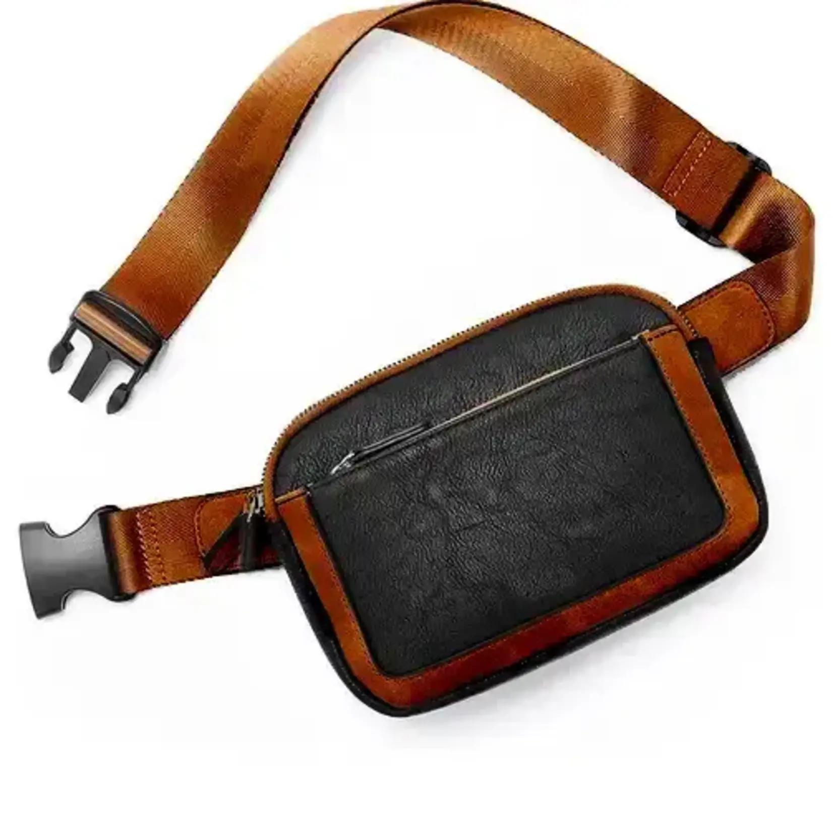 Adjustable Strap Mini Leather Crossbody Bag