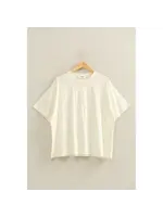 Basic Crew Neck Short Sleeve Oversized