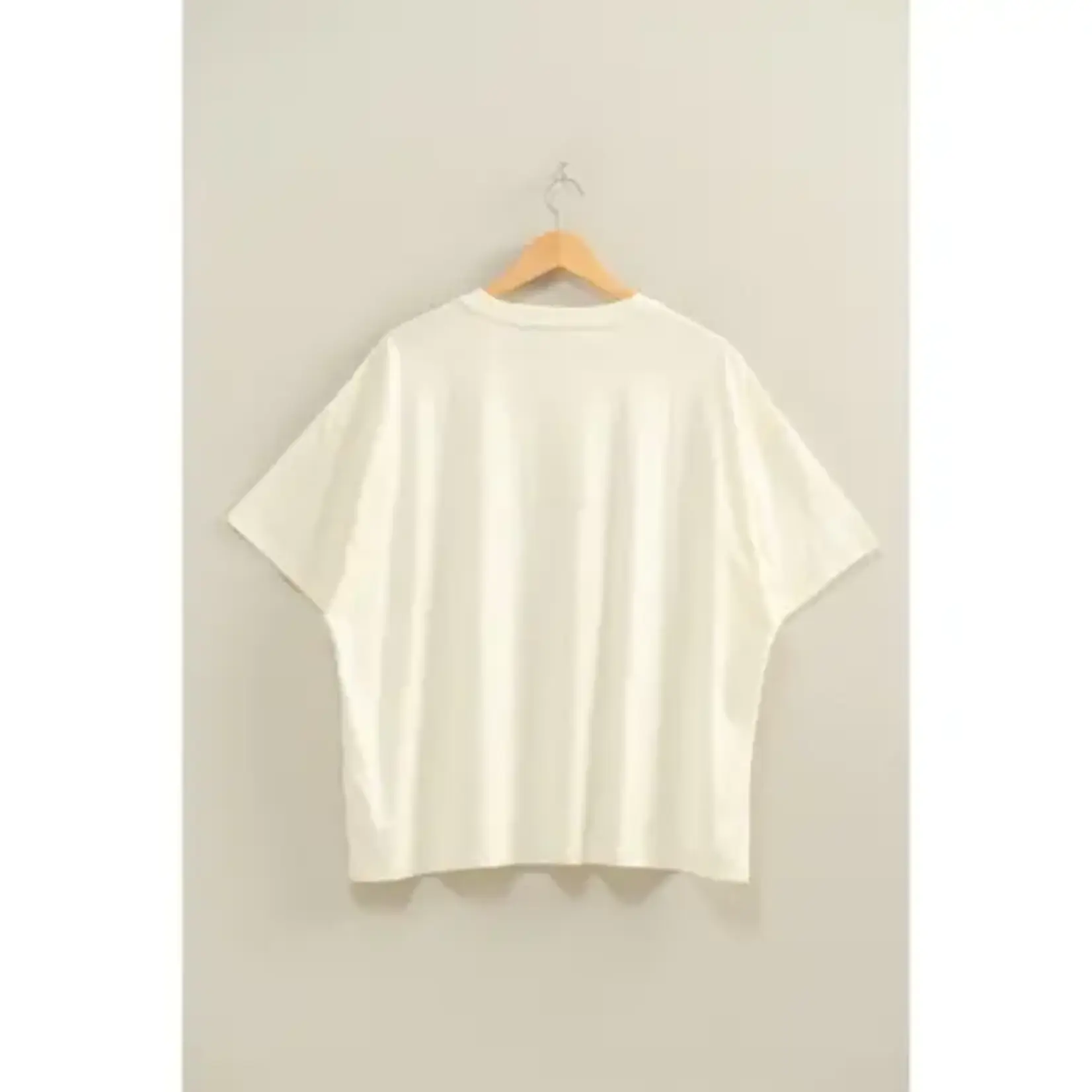 Basic Crew Neck Short Sleeve Oversized