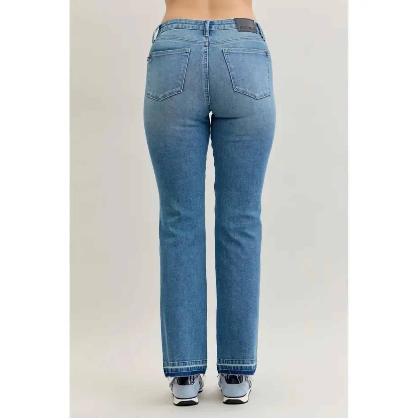 Mid Rise Slim Bootcut Tummy Control