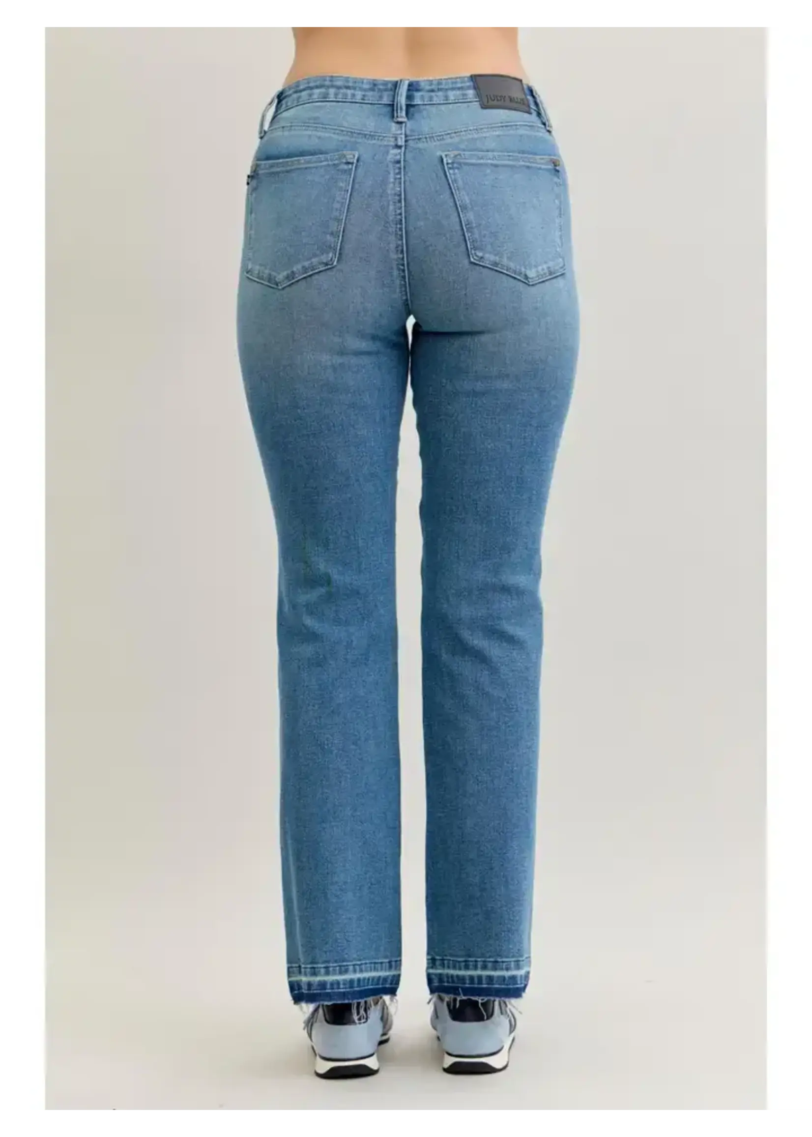 Mid Rise Slim Bootcut Tummy Control