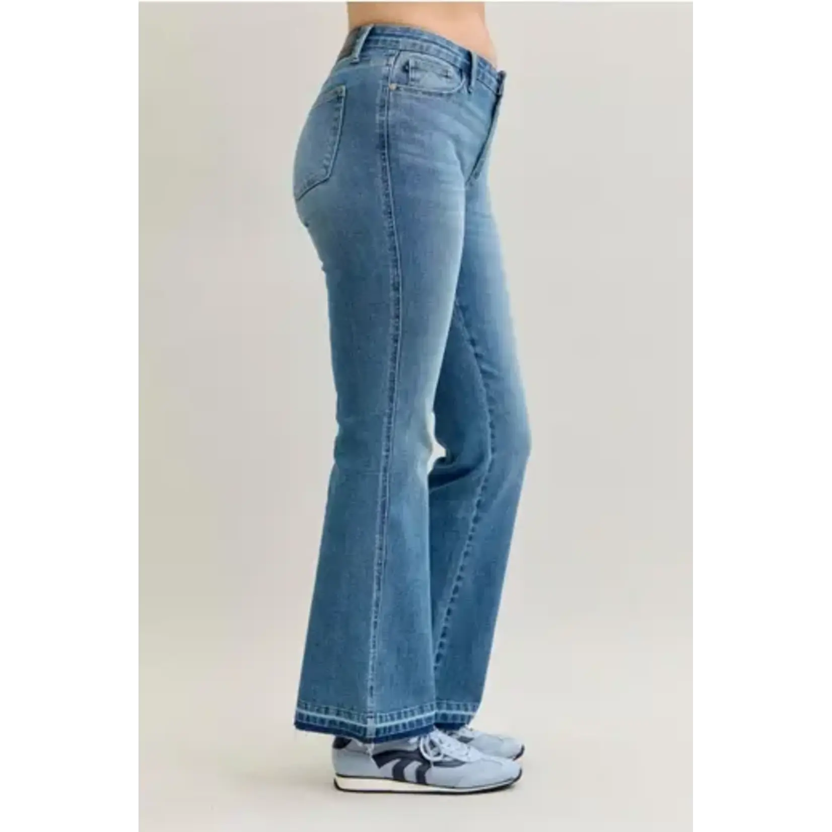 Mid Rise Slim Bootcut Tummy Control