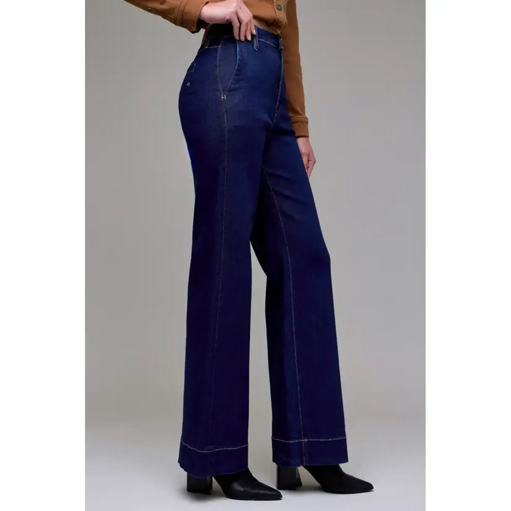 Hidden Jeans High Rise Flare Trouser 33" Inseam