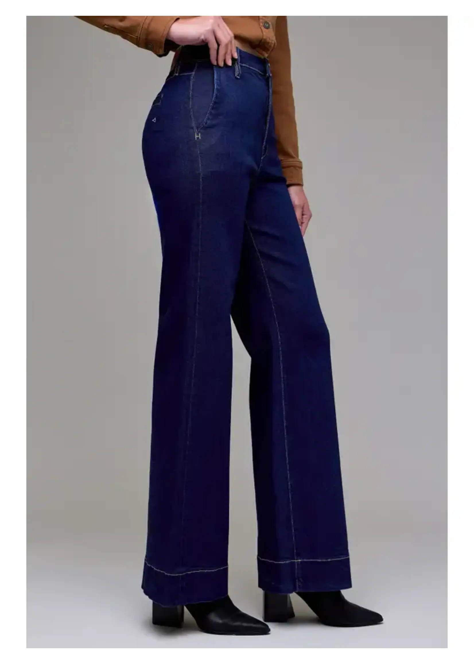Hidden Jeans High Rise Flare Trouser 33" Inseam