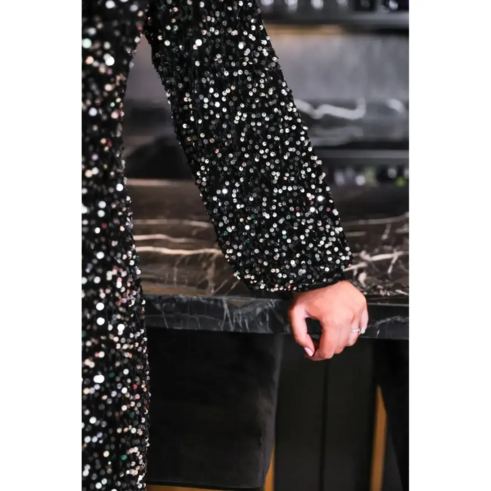 Old Flame Sequin Dress