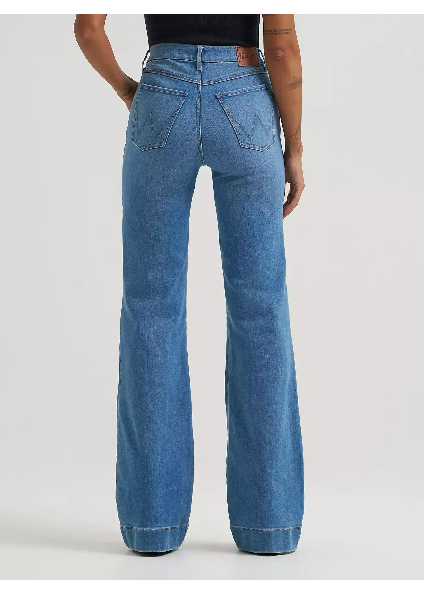 Wrangler Women's Wrangler Bespoke HIgh Rise Trouser Bristol
