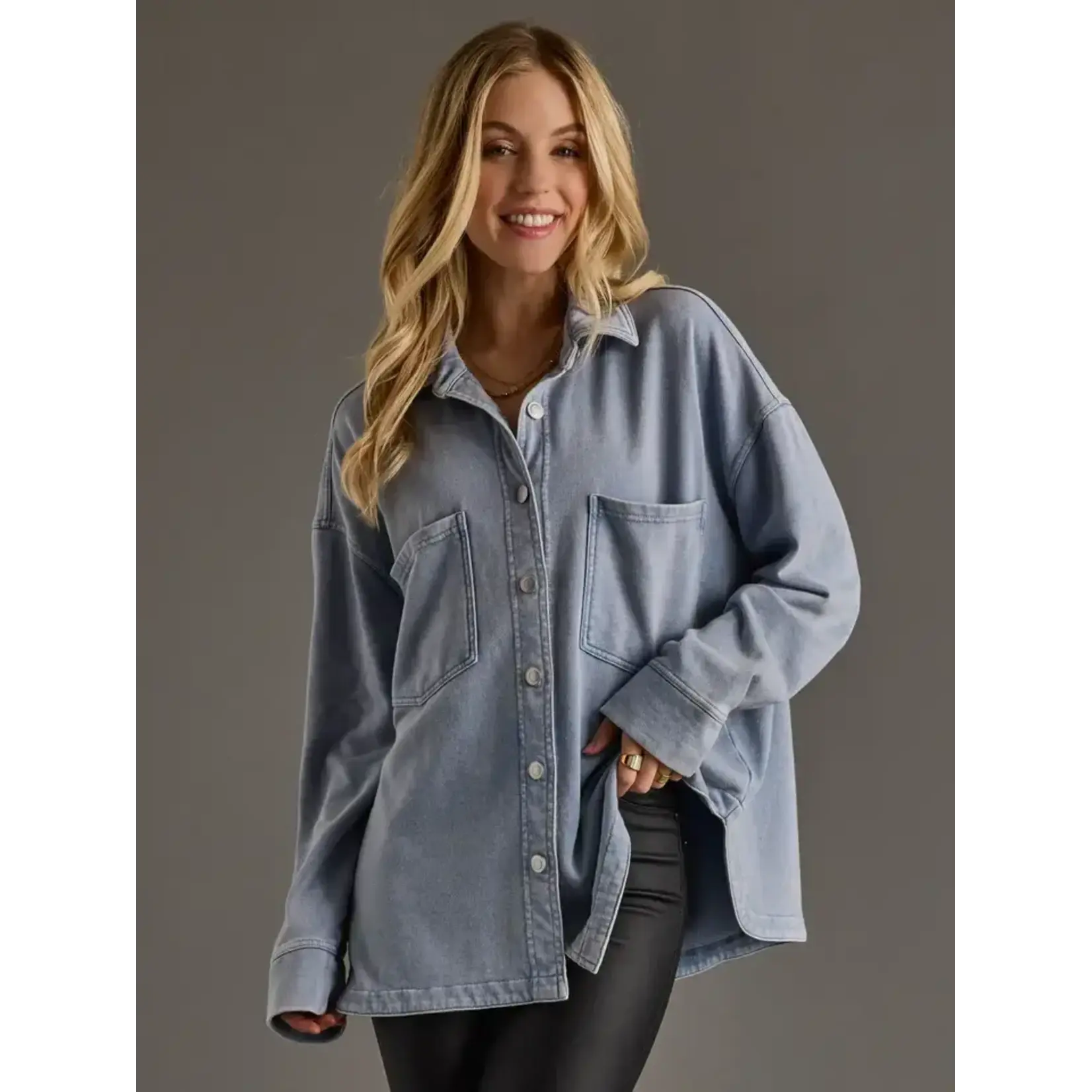 Super Soft Button Up